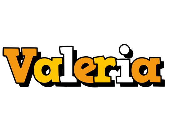 Valeria cartoon logo