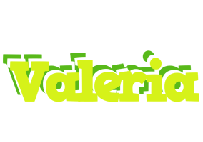 Valeria citrus logo