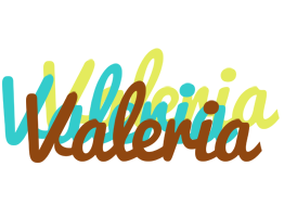 Valeria cupcake logo