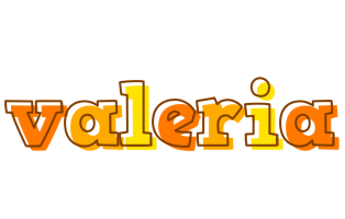 Valeria desert logo