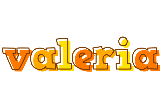 Valeria desert logo