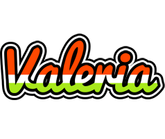 Valeria exotic logo