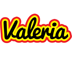 Valeria flaming logo