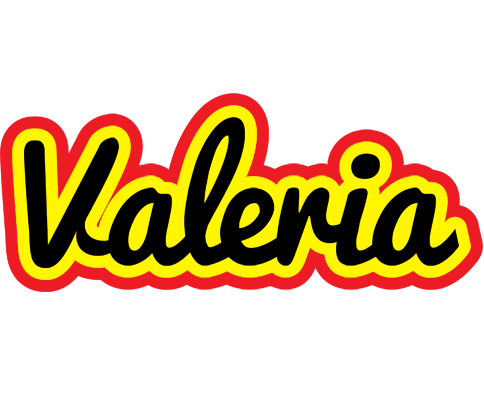 Valeria flaming logo