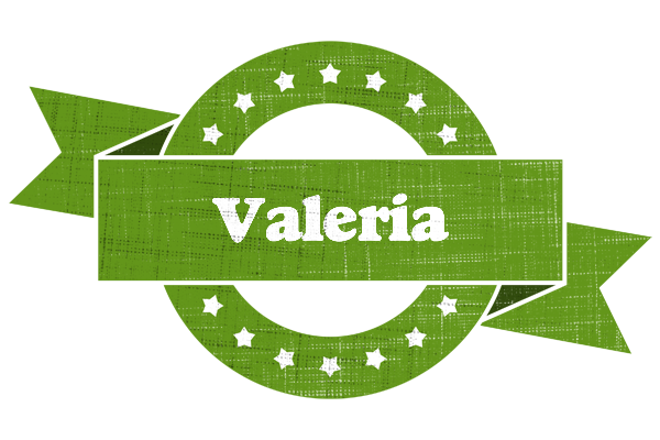 Valeria natural logo