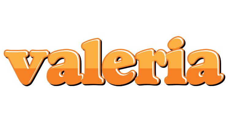Valeria orange logo