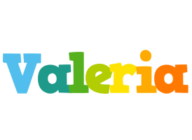 Valeria rainbows logo