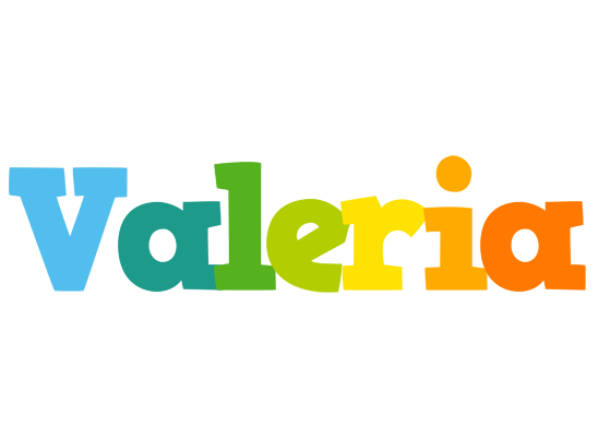 Valeria rainbows logo