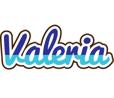 Valeria raining logo