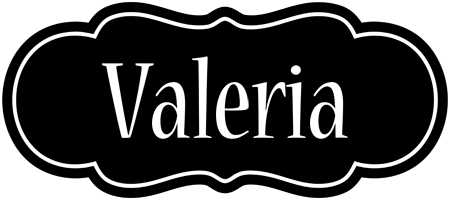 Valeria welcome logo