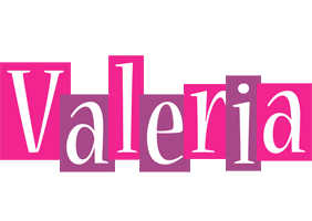 Valeria whine logo