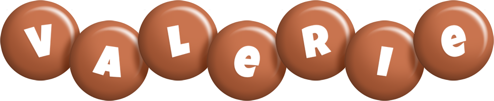 Valerie candy-brown logo