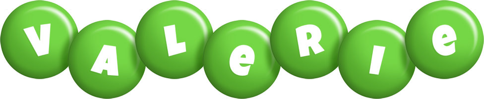 Valerie candy-green logo