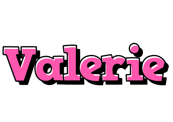 Valerie girlish logo