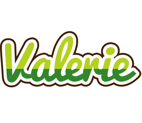 Valerie golfing logo