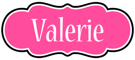 Valerie invitation logo