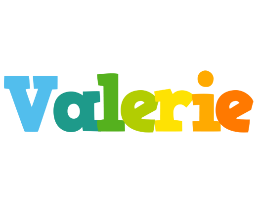 Valerie rainbows logo