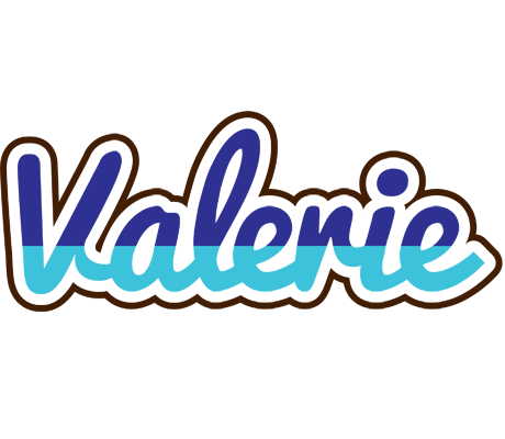Valerie raining logo