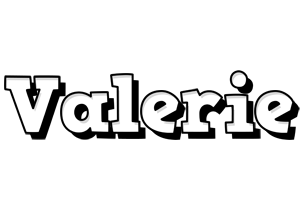Valerie snowing logo