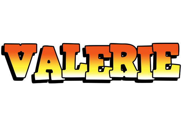 Valerie sunset logo