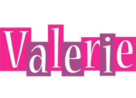 Valerie whine logo
