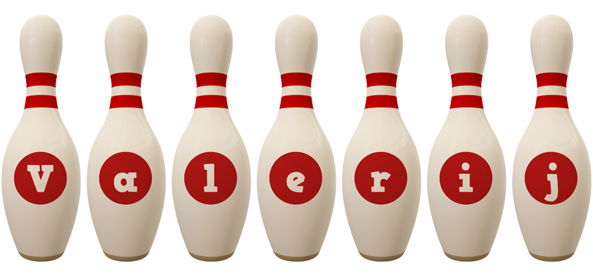 Valerij bowling-pin logo