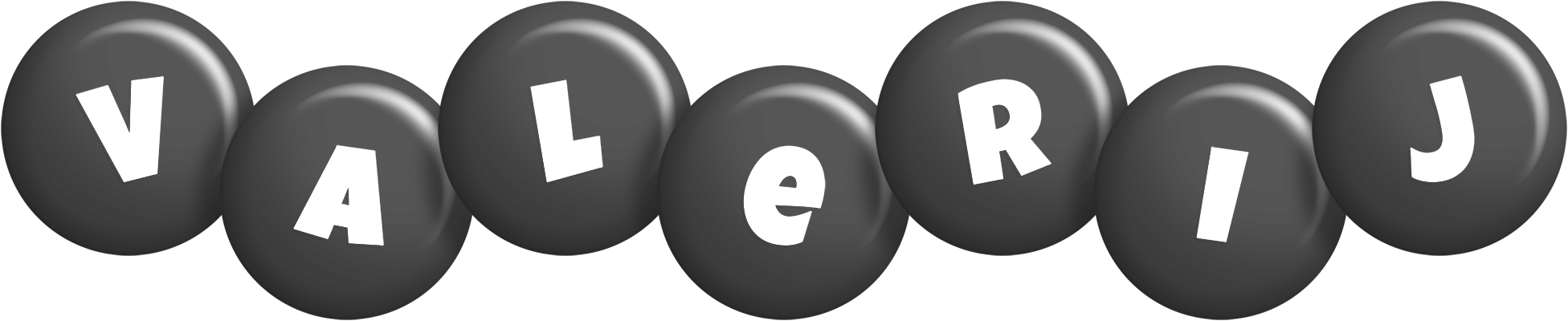 Valerij candy-black logo