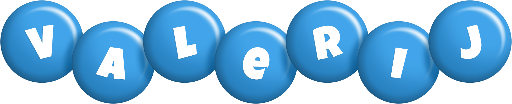 Valerij candy-blue logo