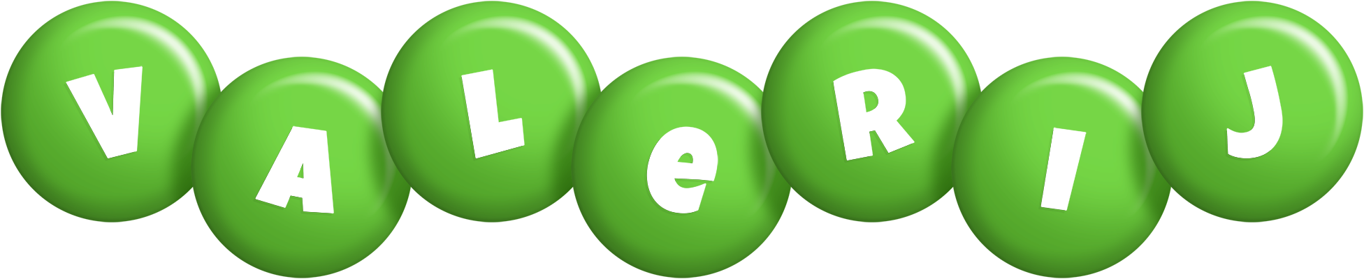 Valerij candy-green logo