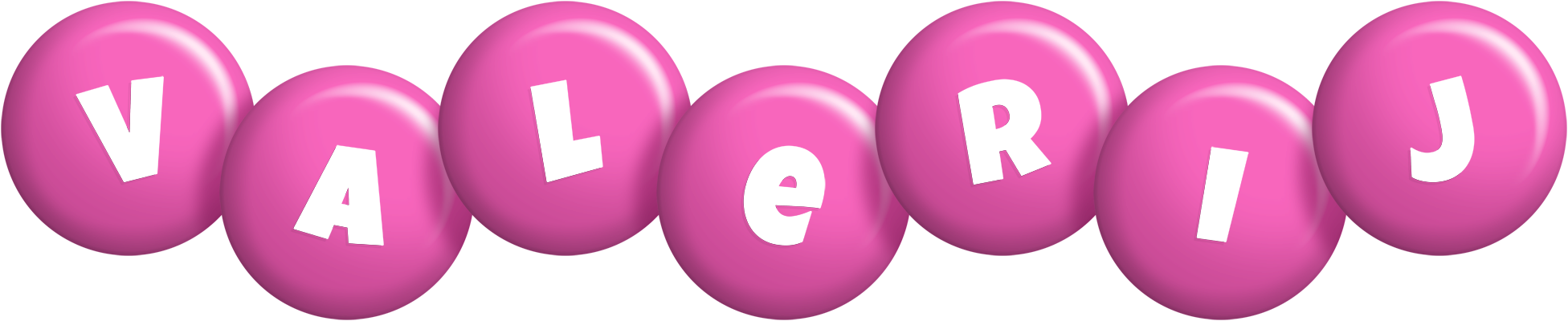 Valerij candy-pink logo