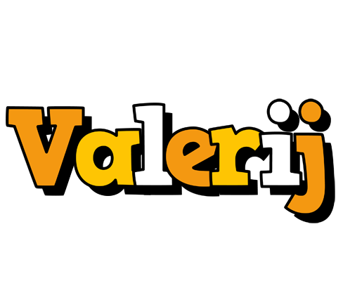 Valerij cartoon logo