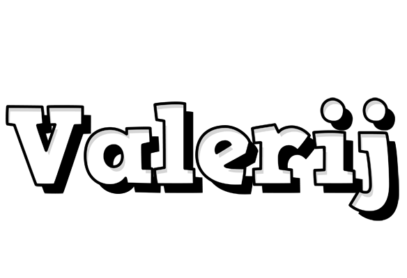 Valerij snowing logo