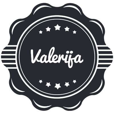 Valerija badge logo