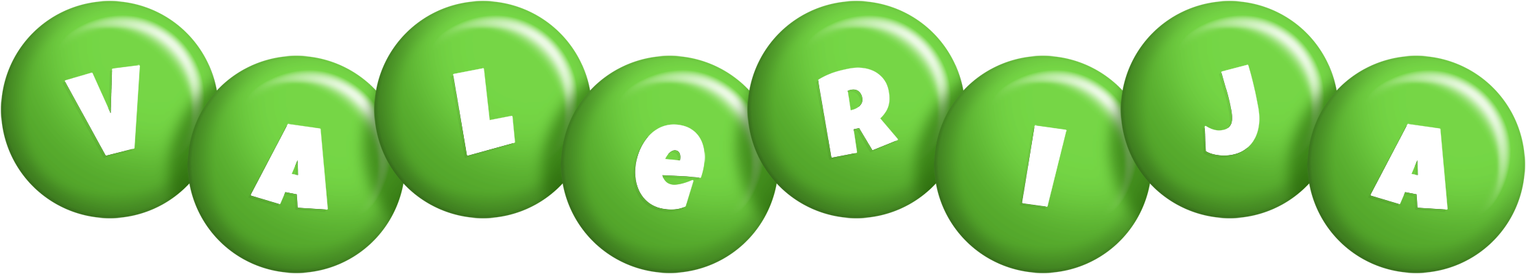 Valerija candy-green logo