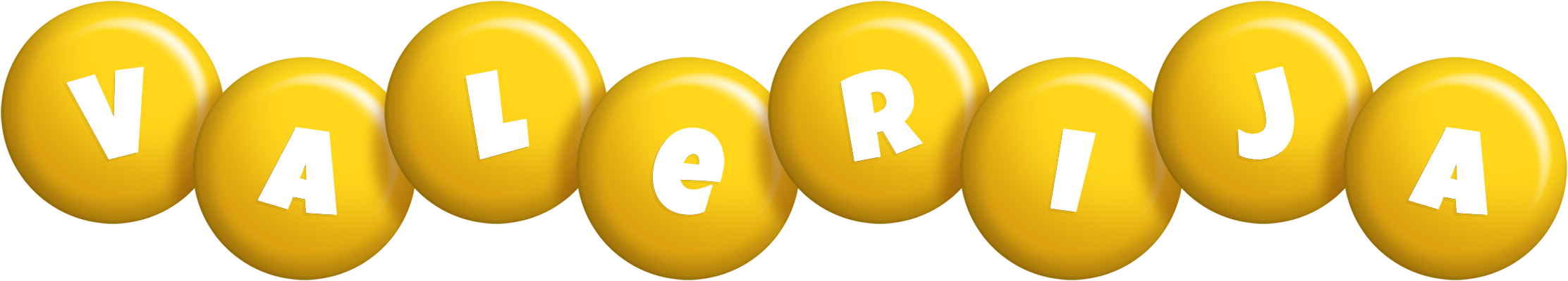 Valerija candy-yellow logo