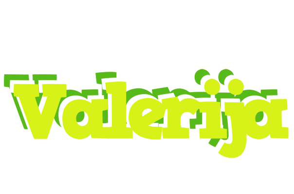 Valerija citrus logo
