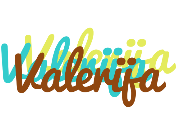 Valerija cupcake logo
