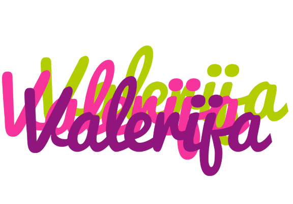 Valerija flowers logo