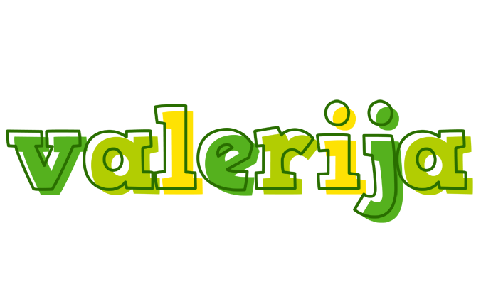 Valerija juice logo