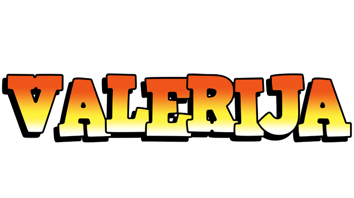 Valerija sunset logo