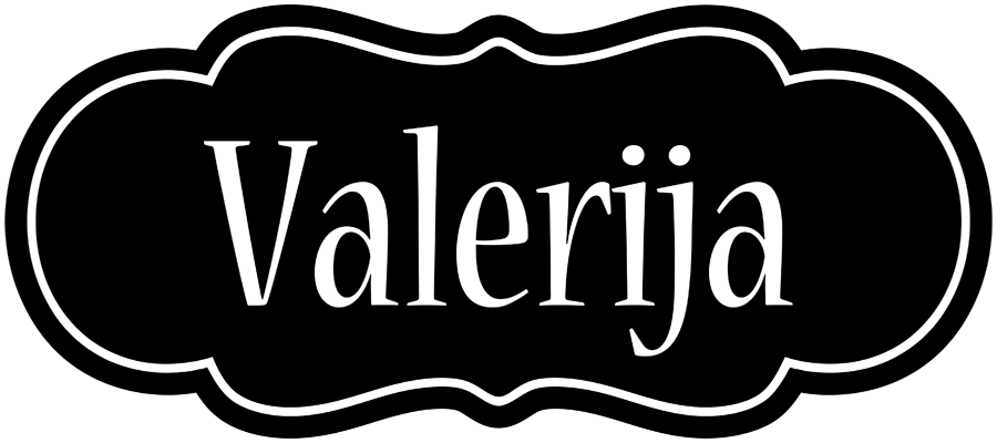 Valerija welcome logo