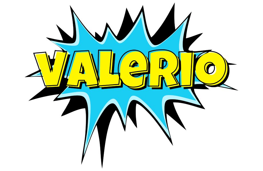 Valerio amazing logo