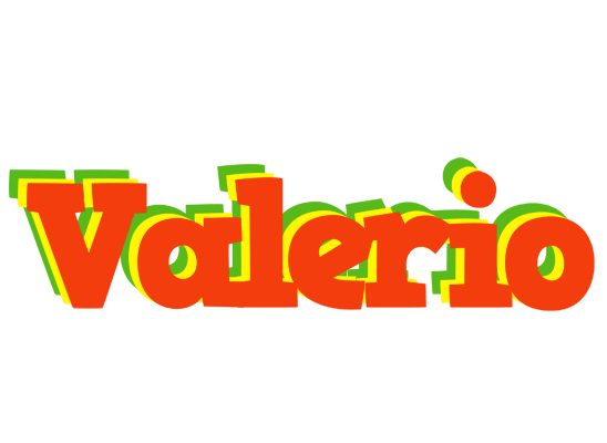 Valerio bbq logo