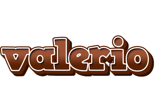 Valerio brownie logo