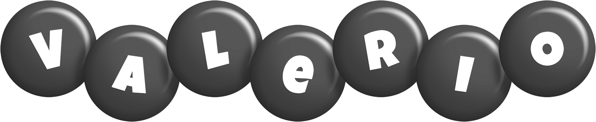 Valerio candy-black logo