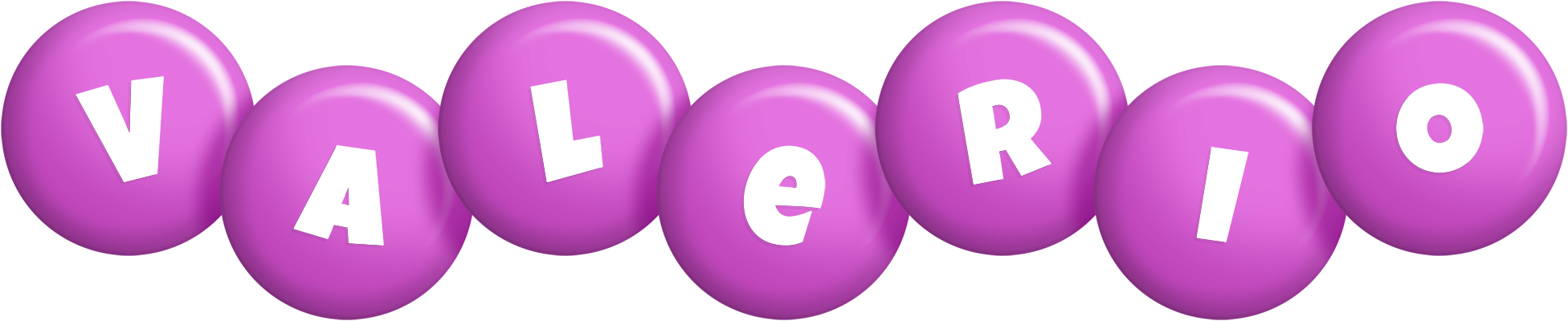 Valerio candy-purple logo