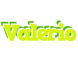 Valerio citrus logo