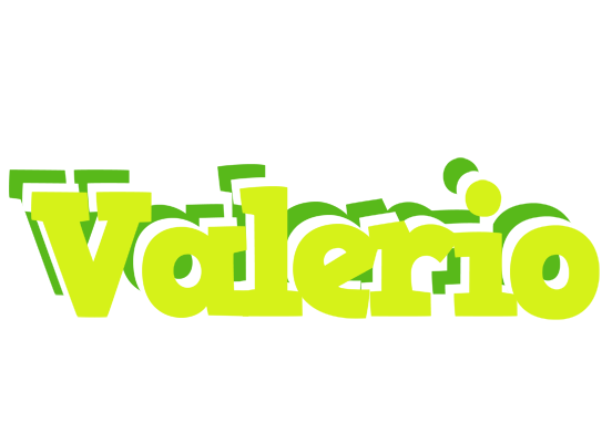 Valerio citrus logo
