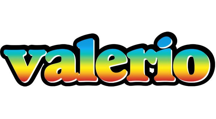 Valerio color logo