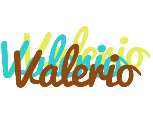 Valerio cupcake logo